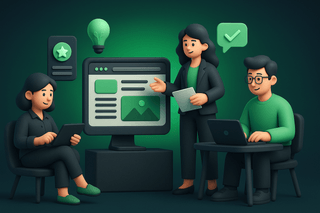 Digital agencies Digital agencies illustration