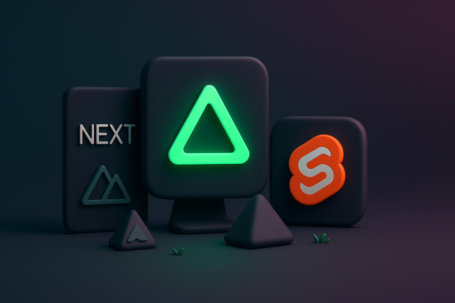 Frontend framework comparison and coding concept
